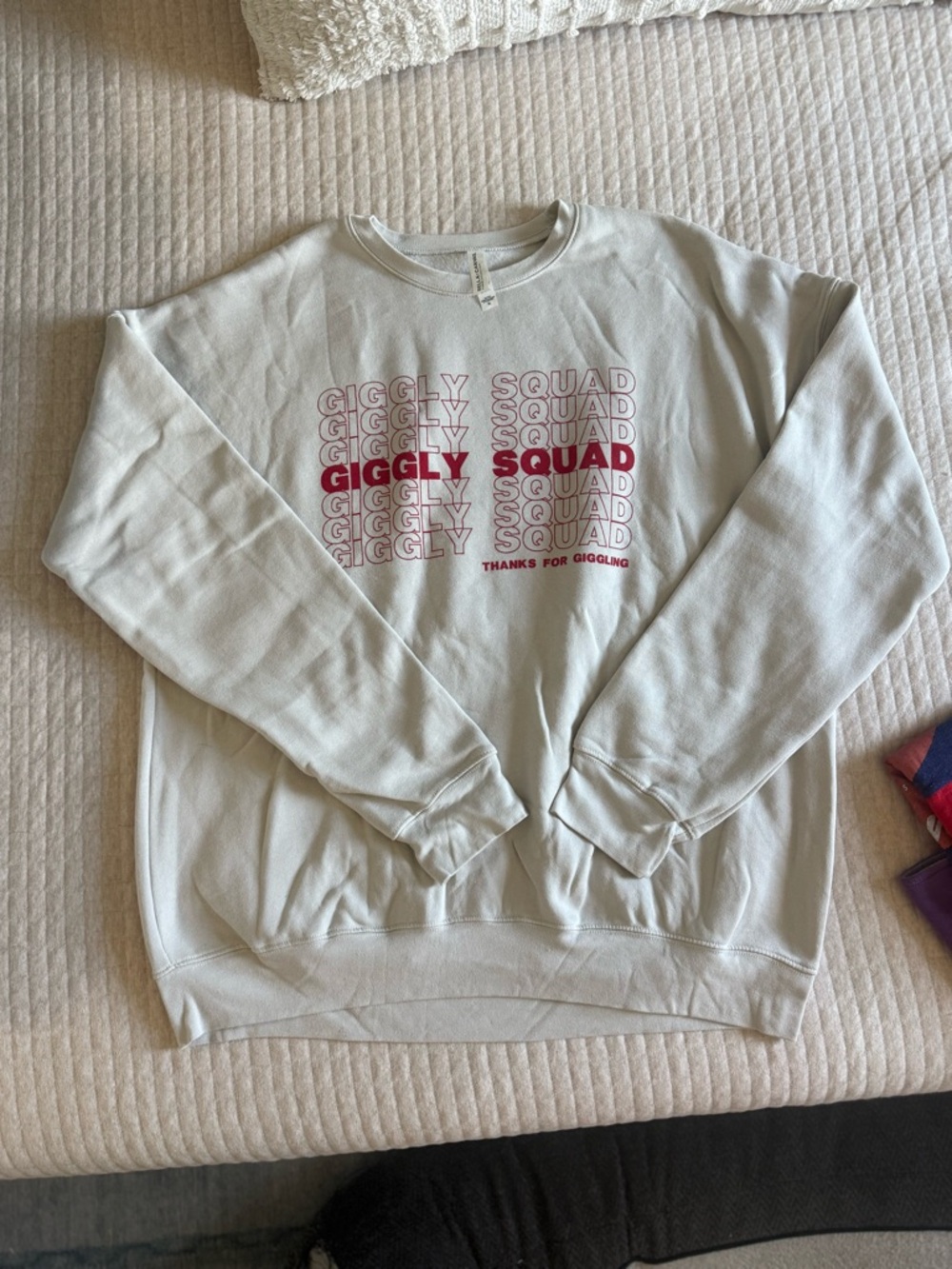 Giggly squad 2024 Crewneck Sweatshirt - sz XL